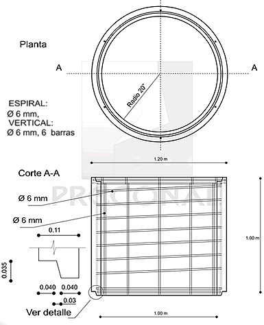 Especificaciones técnicas de los tubos