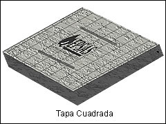 Tapa cuadrada EPSAS