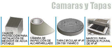 Cámaras y Tapas de Hormigón