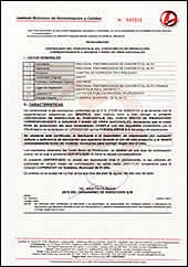 CERTIFICADO DE COSTRO BRUTO DE PRODUCCIÓN CORRESPONDIENTE A INSUMO Y MANO DE OBRA NACIONAL