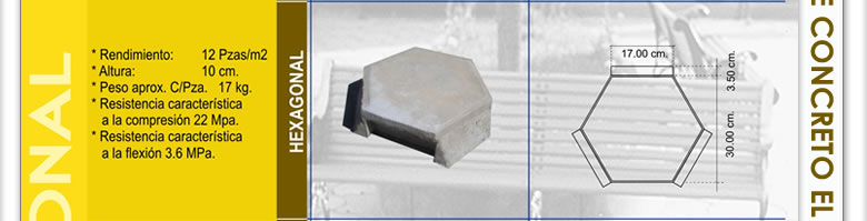 loseta Hexagonal
