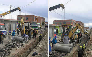 PROVISIÓN DE TUBOS DE HORMIGÓN EMPRESA COBOIN LA PAZ