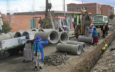 PROVISIÓN DE TUBOS DE HORMIGÓN EMPRESA COBOIN LA PAZ