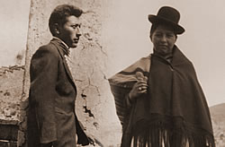 Don Pedro Choque y su esposa Doña Remedios Huayhua